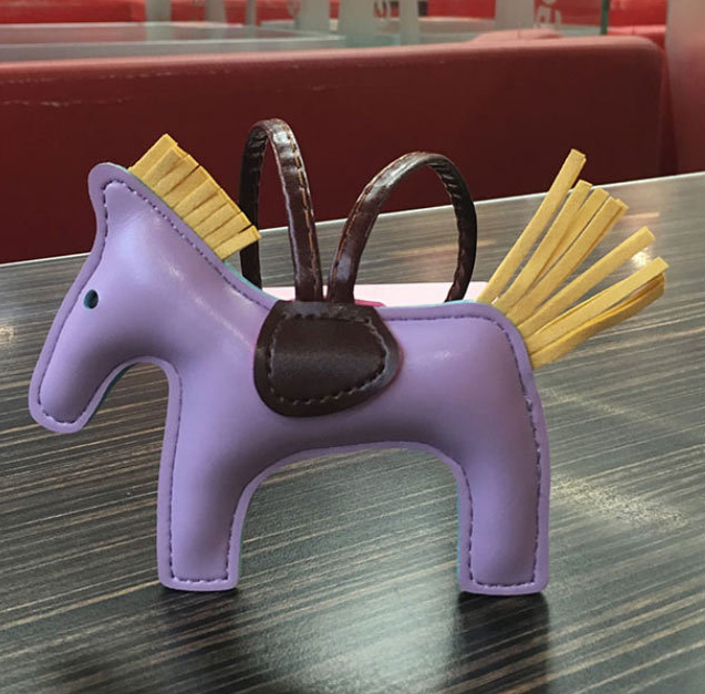 Whimsical Pony Leather Charm