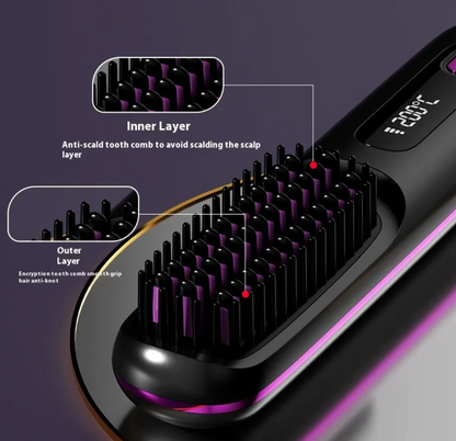 Wireless Ceramic Precision Portable Hair Styler