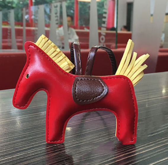 Whimsical Pony Leather Charm