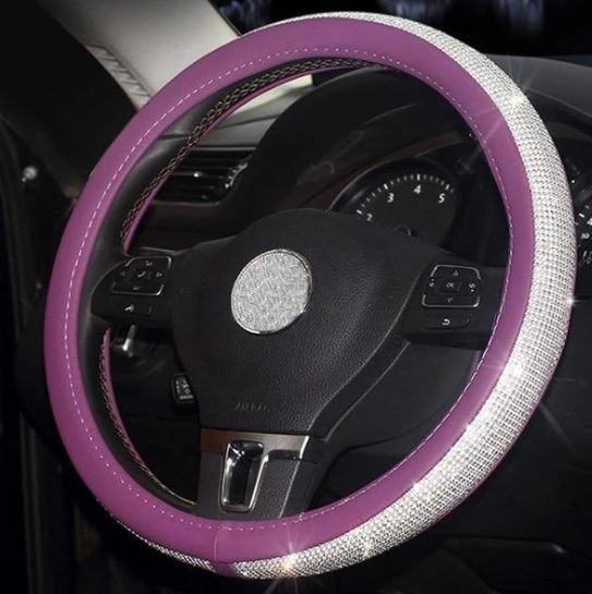 Cute High Quality Bedazzle Steering Wheel Cover for All Seasons