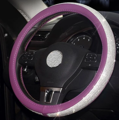 Cute High Quality Bedazzle Steering Wheel Cover for All Seasons