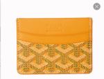 Saint-Sulpice Goyard Leather Mini Wallet Ensemble