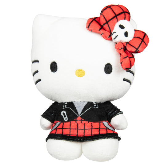 Hello Kitty and Friends Series 2 Hello Kitty Red Punks Plush - Officially Licensed Sanrio Product from Jazwares