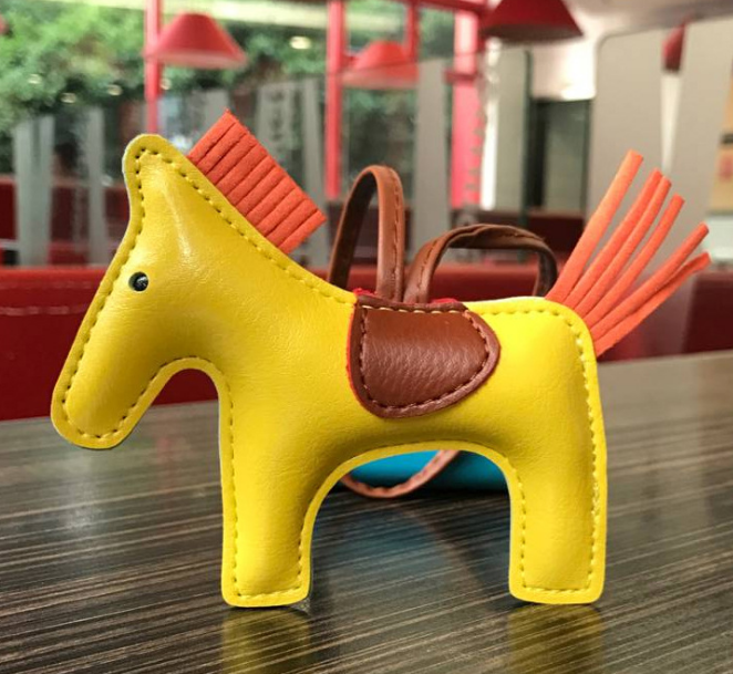 Whimsical Pony Leather Charm