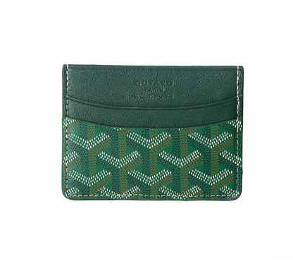 Saint-Sulpice Goyard Leather Mini Wallet Ensemble