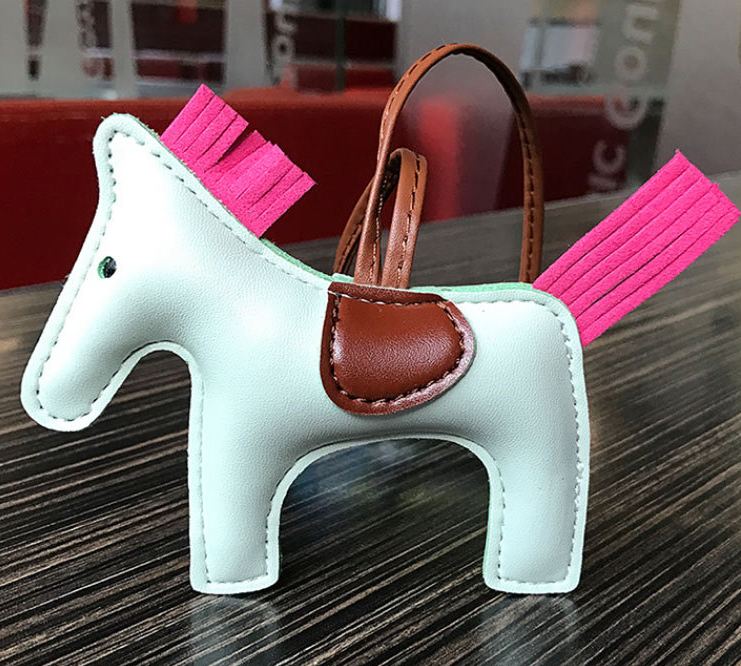 Whimsical Pony Leather Charm