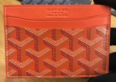 Saint-Sulpice Goyard Leather Mini Wallet Ensemble