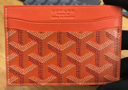 Saint-Sulpice Goyard Leather Mini Wallet Ensemble