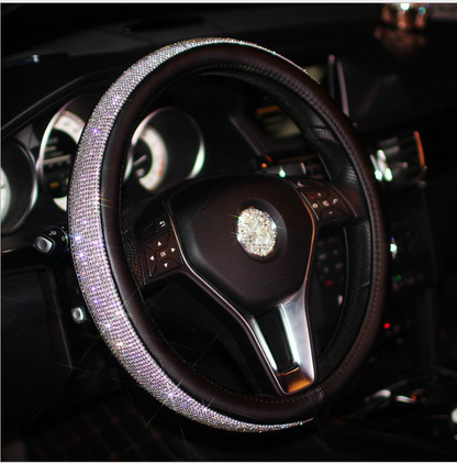 Cute High Quality Bedazzle Steering Wheel Cover for All Seasons
