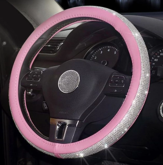 Cute High Quality Bedazzle Steering Wheel Cover for All Seasons