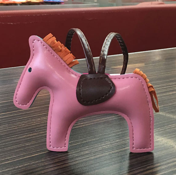 Whimsical Pony Leather Charm