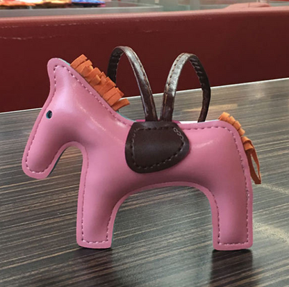 Whimsical Pony Leather Charm