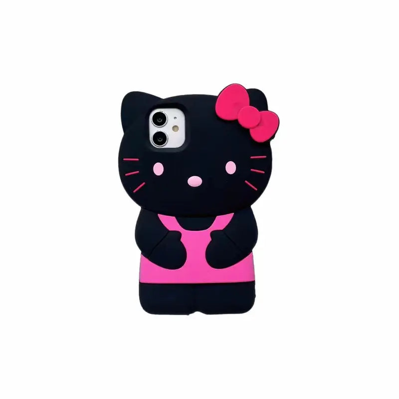 Sanrio Hello Kitty Silicone Phone Case - Charming Hello Kitty Design for Phone Protection & Style - Ideal for Fans & Decor Enthusiasts - Boxes