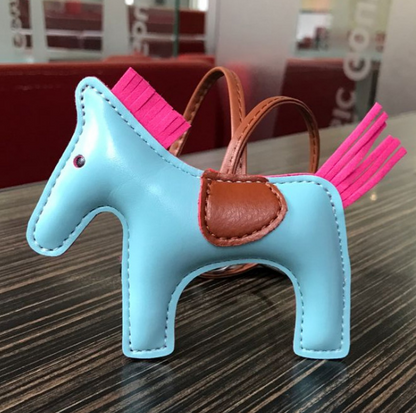 Whimsical Pony Leather Charm