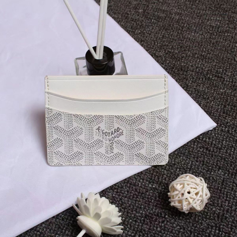 Saint-Sulpice Goyard Leather Mini Wallet Ensemble