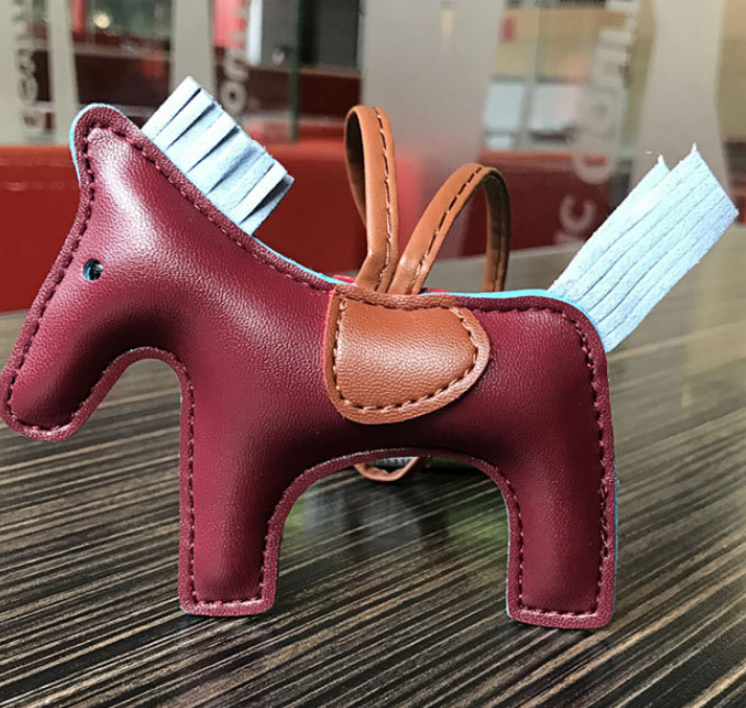 Whimsical Pony Leather Charm
