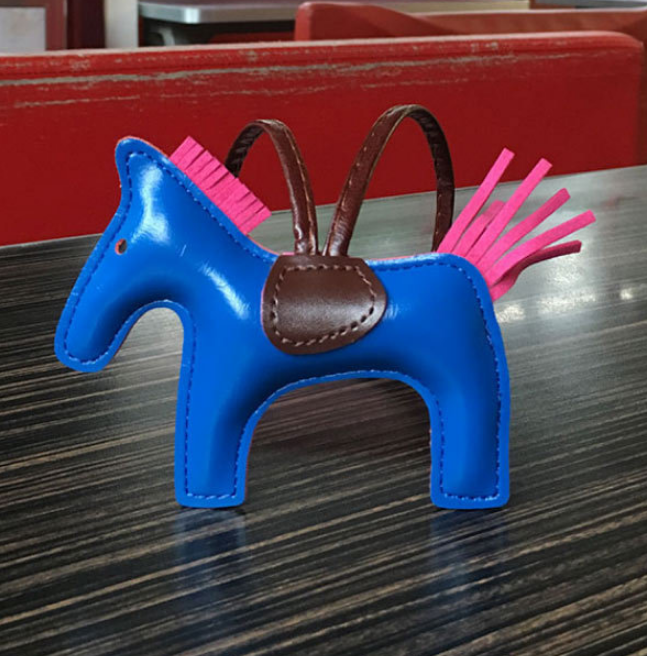 Whimsical Pony Leather Charm