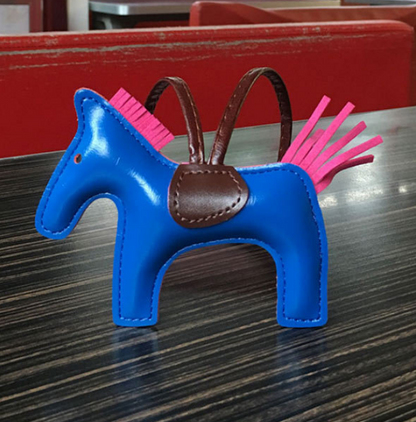 Whimsical Pony Leather Charm