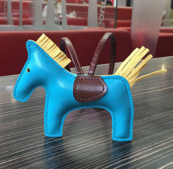 Whimsical Pony Leather Charm