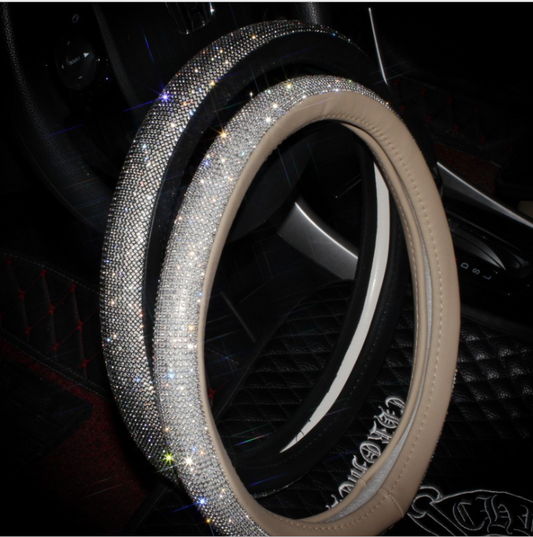 Cute High Quality Bedazzle Steering Wheel Cover for All Seasons