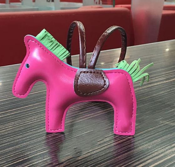 Whimsical Pony Leather Charm