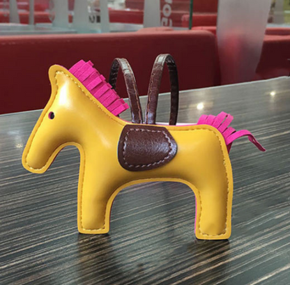 Whimsical Pony Leather Charm